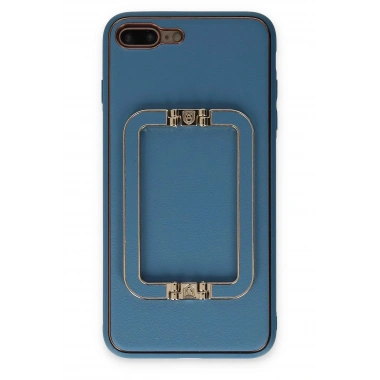 Mey İthalat®  iPhone 7 Plus Kılıf Coco Elit Kapak - Mavi