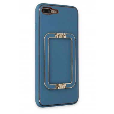 Mey İthalat®  iPhone 7 Plus Kılıf Coco Elit Kapak - Mavi