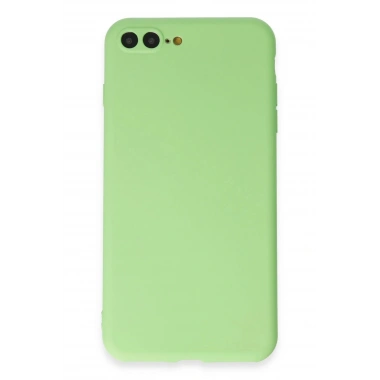 Mey İthalat®  iPhone 7 Plus Kılıf First Silikon - Açık Yeşil