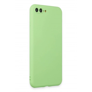 Mey İthalat®  iPhone 7 Plus Kılıf First Silikon - Açık Yeşil