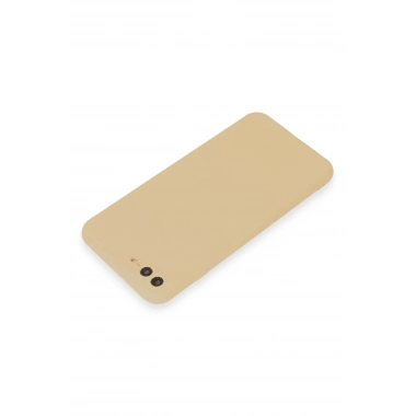 Mey İthalat®  iPhone 7 Plus Kılıf First Silikon - Gold
