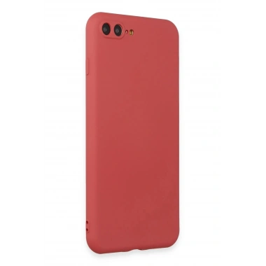 Mey İthalat®  iPhone 7 Plus Kılıf First Silikon - Kiremit