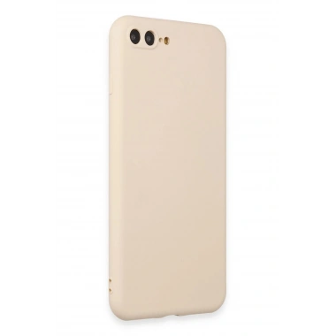 Mey İthalat®  iPhone 7 Plus Kılıf First Silikon - Krem