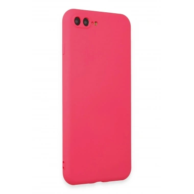 Mey İthalat®  iPhone 7 Plus Kılıf First Silikon - Pembe