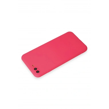 Mey İthalat®  iPhone 7 Plus Kılıf First Silikon - Pembe