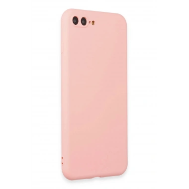 Mey İthalat®  iPhone 7 Plus Kılıf First Silikon - Pudra