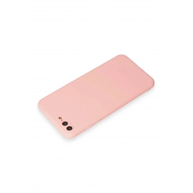 Mey İthalat®  iPhone 7 Plus Kılıf First Silikon - Pudra