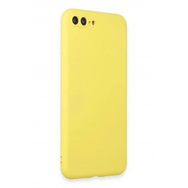 Mey İthalat®  iPhone 7 Plus Kılıf First Silikon - Sarı