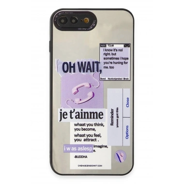 Mey İthalat®  iPhone 7 Plus Kılıf Mirror Desenli Kapak - Mirror - 4
