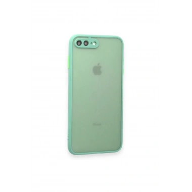 Mey İthalat®  iPhone 7 Plus Kılıf Montreal Silikon Kapak - Turkuaz