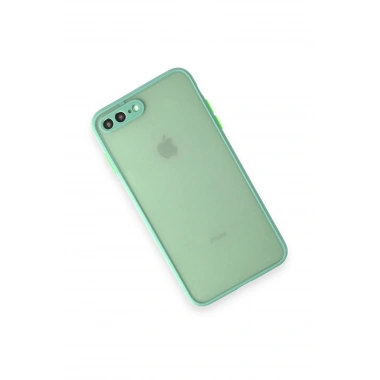 Mey İthalat®  iPhone 7 Plus Kılıf Montreal Silikon Kapak - Turkuaz