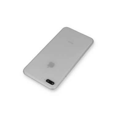 Mey İthalat® iPhone 7 Plus Kılıf PP Ultra İnce Kapak - Beyaz