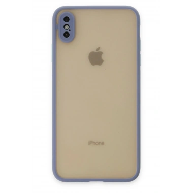 Mey İthalat®  iPhone X Kılıf Montreal Silikon Kapak - Gri