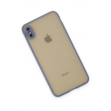 Mey İthalat®  iPhone X Kılıf Montreal Silikon Kapak - Gri