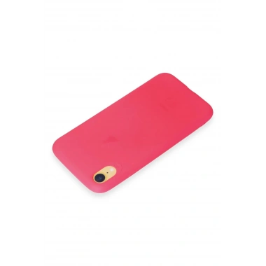 Mey İthalat®  iPhone XR Kılıf First Silikon - Pembe