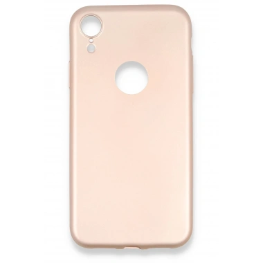 Mey İthalat®  iPhone XR Kılıf First Silikon - Rose Gold