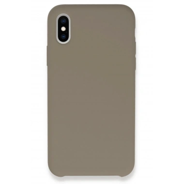 Mey İthalat®  iPhone XS Max Kılıf Lansman Legant Silikon - Bej