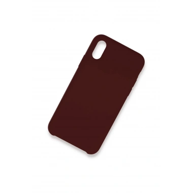 Mey İthalat®  iPhone XS Max Kılıf Lansman Legant Silikon - Bordo