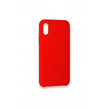 Mey İthalat®  iPhone XS Max Kılıf Lansman Legant Silikon - Kırmızı