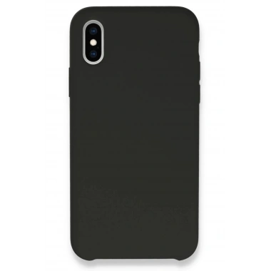 Mey İthalat®  iPhone XS Max Kılıf Lansman Legant Silikon - Siyah