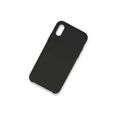 Mey İthalat®  iPhone XS Max Kılıf Lansman Legant Silikon - Siyah