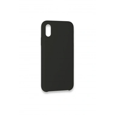 Mey İthalat®  iPhone XS Max Kılıf Lansman Legant Silikon - Siyah