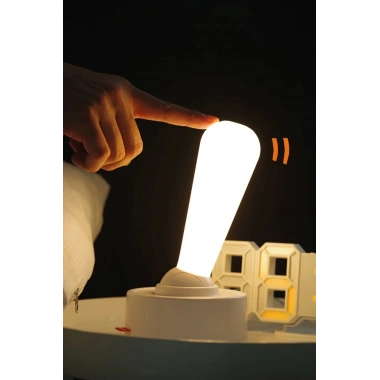 Mey İthalat®  JP-1003 Dekoratif Gece Lambası - Beyaz