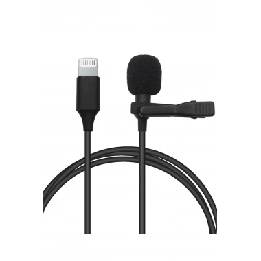Mey İthalat®  Lightning 2 Metre Double Mikrofon - Siyah