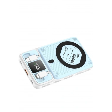 Mey İthalat®  M25W 10.000 mAh 20W PD Magsafe Powerbank - Mavi