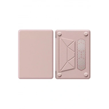 Mey İthalat®  Macbook Air 15 2024 Macbook Deri Kapak - Pembe