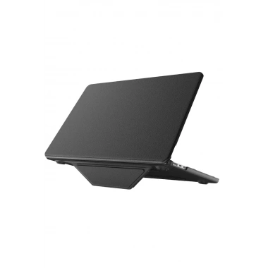 Mey İthalat®  Macbook Air 15 2024 Macbook Deri Kapak - Siyah