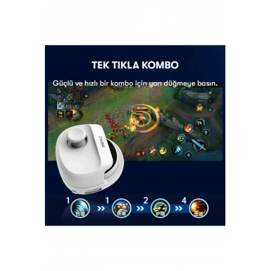 Mey İthalat® Memo MB01 Oyun Tuşu - Beyaz