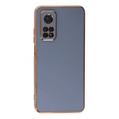 Mey İthalat®   Mi 10T Kılıf Volet Silikon - Mavi