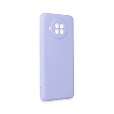 Mey İthalat®   Mi 10T Lite Kılıf Nano içi Kadife Silikon - Lila