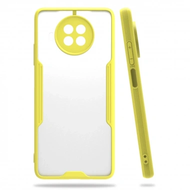 Mey İthalat®   Mi 10T Lite Kılıf Platin Silikon - Sarı