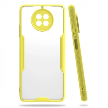 Mey İthalat®   Mi 10T Lite Kılıf Platin Silikon - Sarı