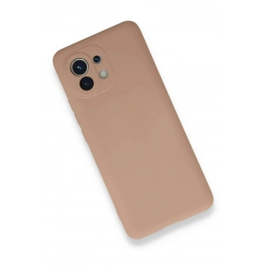 Mey İthalat®   Mi 11 Kılıf Nano içi Kadife Silikon - Pudra