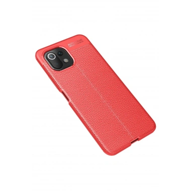 Mey İthalat®   Mİ 11 Lite Kılıf Auto Focus Kapak - Kırmızı