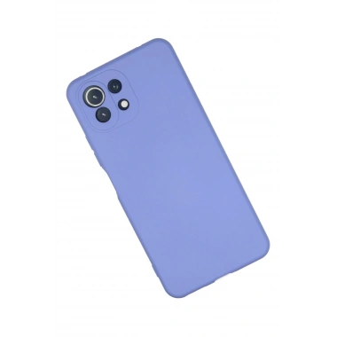 Mey İthalat®   Mİ 11 Lite Kılıf Nano içi Kadife Silikon - Lila