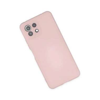 Mey İthalat®   Mİ 11 Lite Kılıf Nano içi Kadife Silikon - Pudra