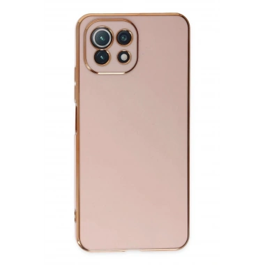 Mey İthalat®   Mİ 11 Lite Kılıf Volet Silikon - Pembe