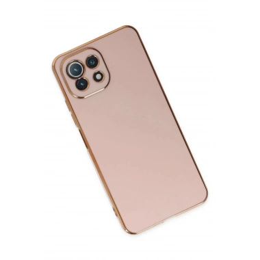 Mey İthalat®   Mİ 11 Lite Kılıf Volet Silikon - Pembe