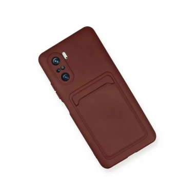 Mey İthalat®   Mi 11i Kılıf Kelvin Kartvizitli Silikon - Bordo
