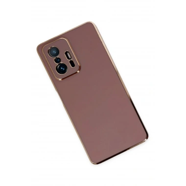 Mey İthalat®   Mi 11T Pro Kılıf Volet Silikon - Kırmızı