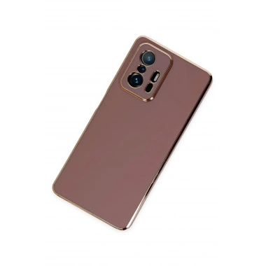 Mey İthalat®   Mi 11T Pro Kılıf Volet Silikon - Kırmızı