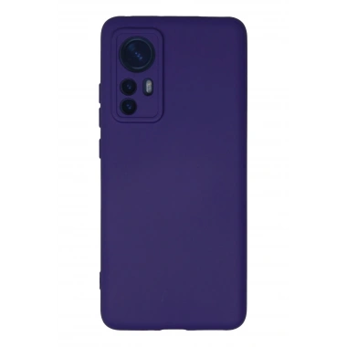 Mey İthalat®   Mi 12 Kılıf Nano içi Kadife Silikon - Mor