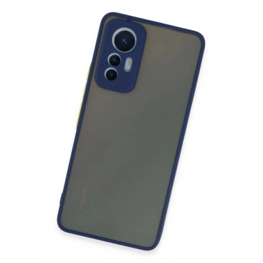 Mey İthalat®   Mi 12 Lite Kılıf Montreal Silikon Kapak - Lacivert
