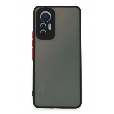 Mey İthalat®   Mi 12 Lite Kılıf Montreal Silikon Kapak - Siyah