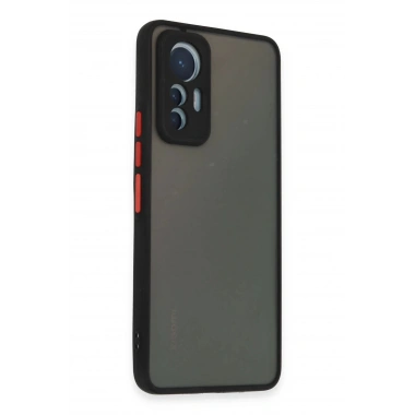 Mey İthalat®   Mi 12 Lite Kılıf Montreal Silikon Kapak - Siyah