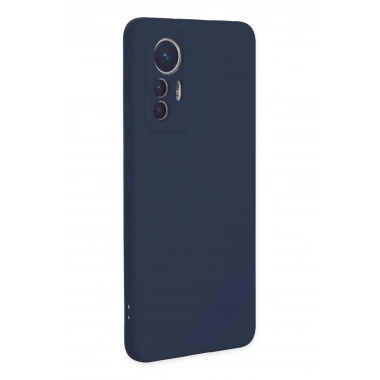 Mey İthalat®   Mi 12 Lite Kılıf Nano içi Kadife Silikon - Lacivert